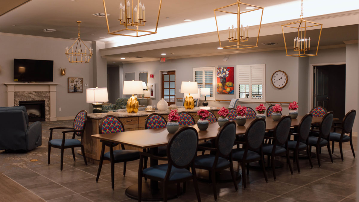 Dining Room at The Cottages of Sheridan